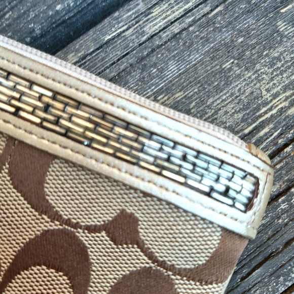 Coach Signature Beaded Wristlet - Picture 7 of 11